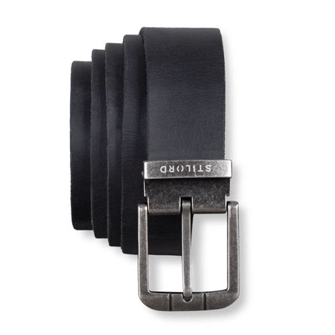 Ceinture En Cuir Homme Noir Stilord