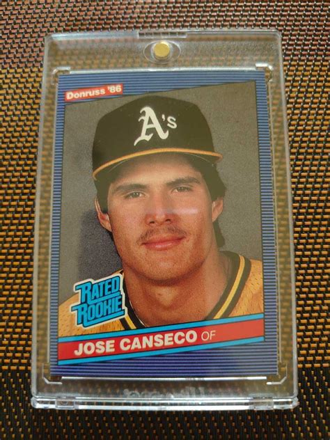 Yahoo Donruss Jose Canseco Rc