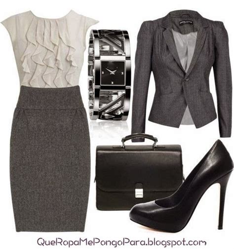 Business Professional Attire Ginni Look Formal Moda Fashion Stitch