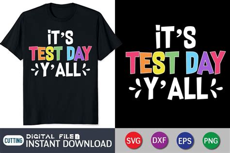 It’s Test Day Y’all Graphic by FunnySVGCrafts · Creative Fabrica