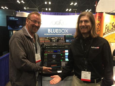 Dan Bostick Of Full Scale Av And Joe Bull Of Joeco Display Their Tec