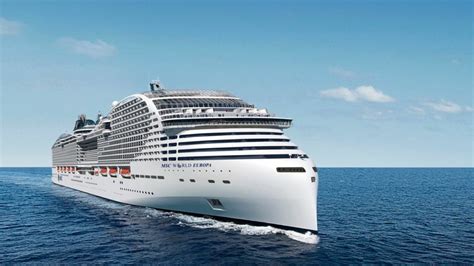 Msc World Europa La Nuova Nave Da Crociera A Zero Emissioni Di Msc