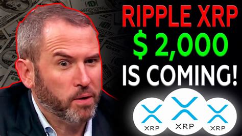 Ceo Ripple Says Xrp Will Go Over 2 000 Xrp Price Prediction 2021