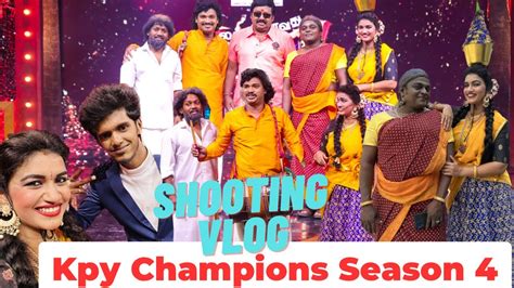 Shooting Vlog Kpy Champions Season 4 Vijay Television Kpy Bala