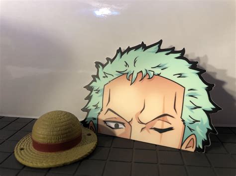 I Made A Zoro Peeker Sticker Link In Comments R OnePiece