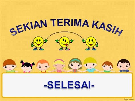 Animasi Penutup Power Point | Background powerpoint, Kids background ...