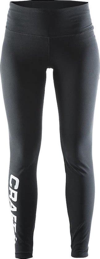 Craft Pure Tights Sportbroek Dames Xl Black