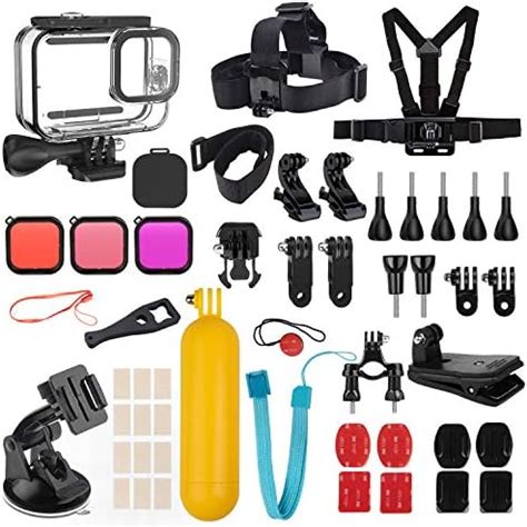 Bmuupy Zubeh R Kit Bundle Kompatibel Mit Gopro Hero Hero