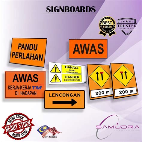 Danger Sign Board Safety Sign Boards Samudra Communication Sdn Bhd