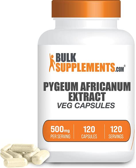 Bulksupplements Pygeum Africanum Extract Capsules Herbal