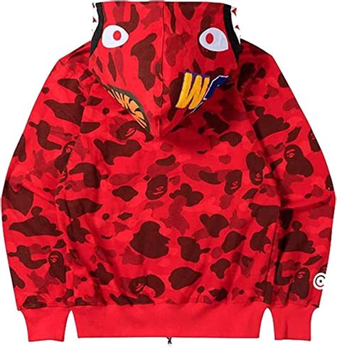 Bape Red Camo Jacket