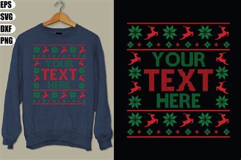 Ugly Sweater Svg Graphic by creativekhadiza124 · Creative Fabrica