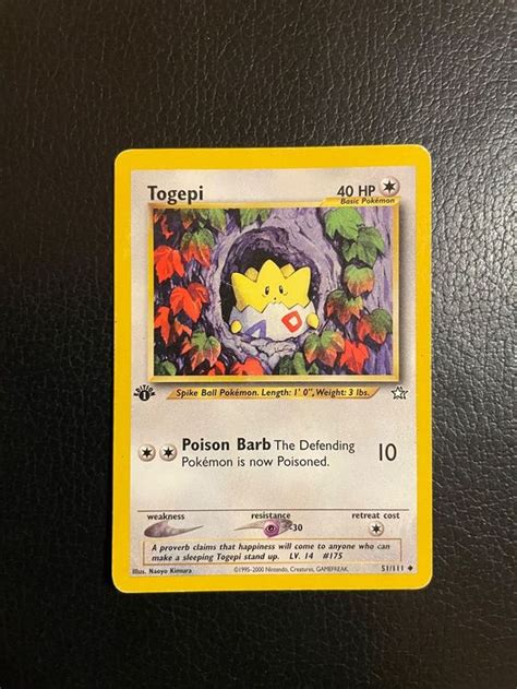 Neo Genesis Togepi St Ab Kaufen Auf Ricardo