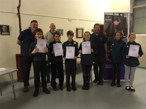 Chief Scout Silver Award Presentation 2019 1st Henfield Scouts