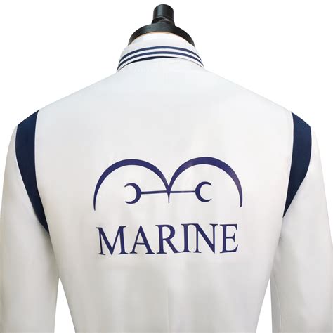 One Piece Marine Cosplay Costume Neftlix One Piece Sailor Uniform Long