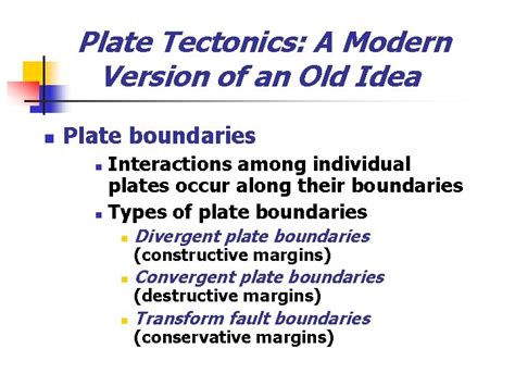 Chapter Plate Tectonics A Scientific Theory Unfolds