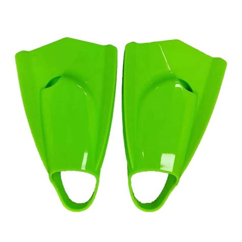 Silicone Swimming Fins Travel Size Flippers Short Snorkeling Fins Comfortable Swim Training Fins