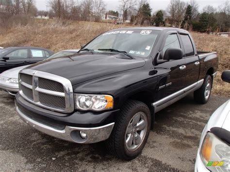 2002 Black Dodge Ram 1500 Slt Quad Cab 4x4 78266142 Photo 3