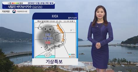 내일의 바다낚시지수 12월 21일 제주 남해안 비 소식 강한 바람 높은 물결 예상