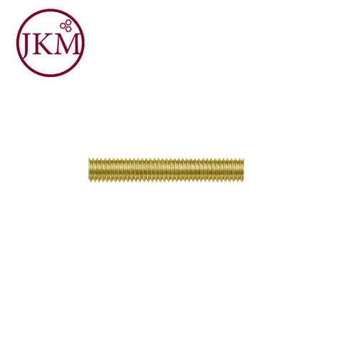 M4x1 Brass Threaded Rod Jkm Industrial Supplies