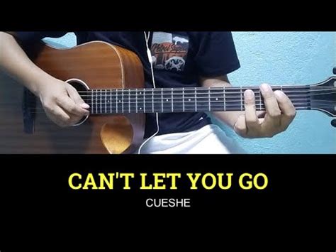 Can T Let You Go Cueshe Guitar Tutorial Guitar Chords YouTube