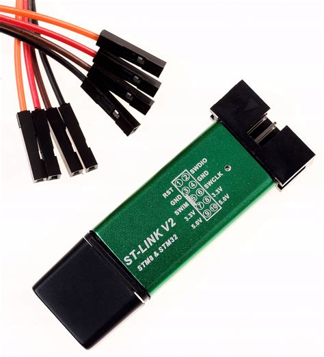 Купить Программатор ST-LINK STLINK V2 STM32 STM8 JTAG SWIM: отзывы ...