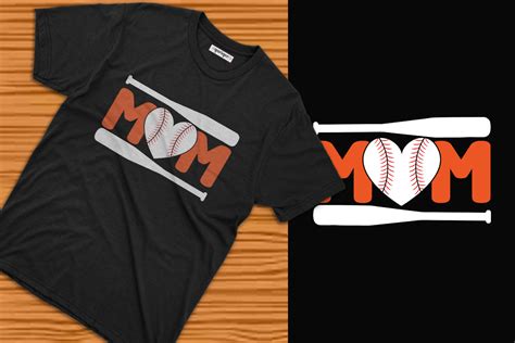 Mom Baseball T Shirt Design Graphic By Qarigor Inc · Creative Fabrica