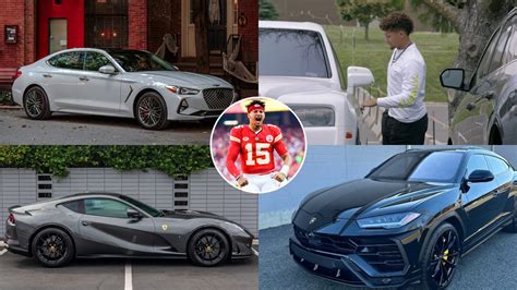 How Big Is City Chief Quaterback Patrick Mahomess Car Collection In