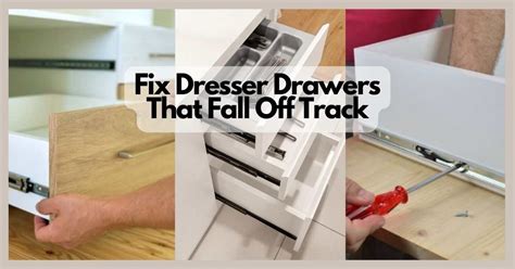 How To Stop A Drawer From Falling Out