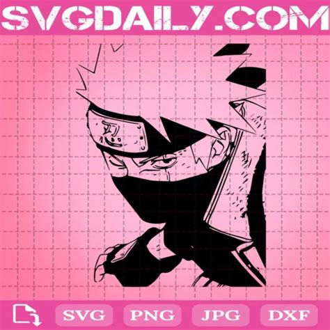 Hatake Kakashi Svg Svgdaily Daily Free Premium Svg Files