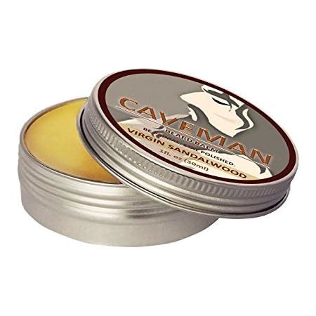 Amazon Caveman Virgin Sandalwood Beard Balm Leave In Conditioner