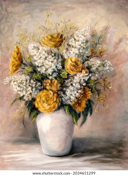 Chrysanthemum Oil Painting