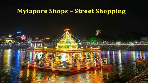 Street Shopping In Mylapore Chennai