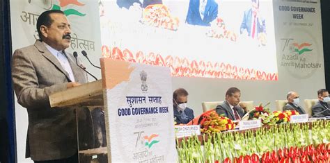 Dr Jitendra Inaugurates Good Governance Week Campaign ‘prashasan Gaon Ki Aur Dailyexcelsior