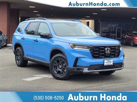 New 2025 Honda Pilot TrailSport 4D Sport Utility In Auburn 2800381