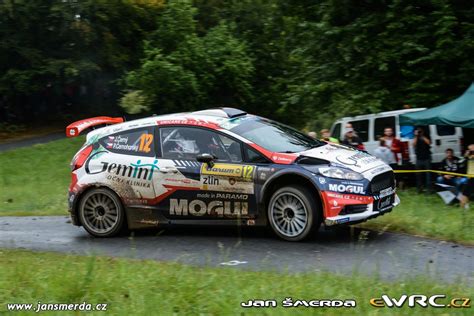 Ern Jan Ernohorsk Petr Jun Ford Fiesta R Barum Czech Rally