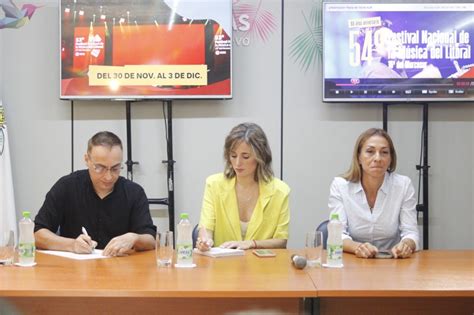 Presentan La Edici N Del Festival Nacional De La M Sica Del Litoral