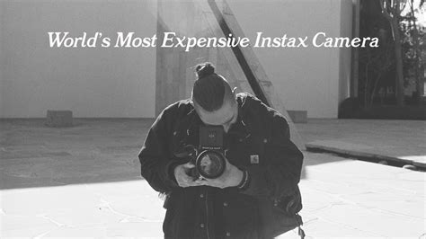 World S Most Expensive Instax Camera Mamiya Rb Binstax Noguchi