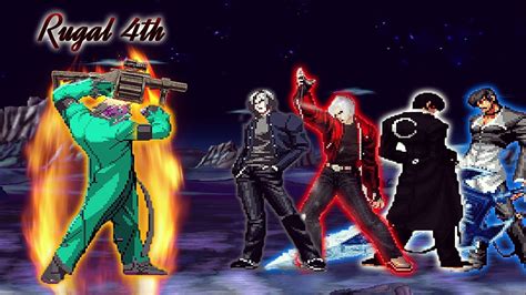 Rugal Th Vs Iori Yagami Kyo Kusanagi Team Genisys Mugen War Youtube