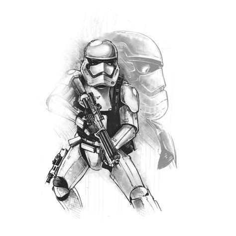 Stormtrooper Sketch At Explore Collection Of