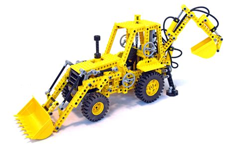 Backhoe Grader Lego Set Building Sets Technic