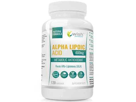 Alpha Lipoic Acid Kwas Alfa Liponowy Ala Plus Mg Ulotka