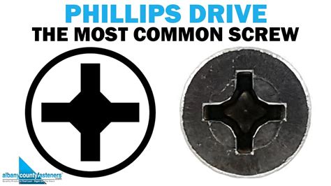 The Phillips Drive Types Of Screw Drive Styles Fasteners 101 Youtube