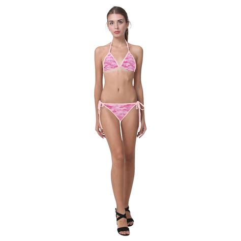 Pink Camo Custom Bikini Swimsuit Model S01 ID D1403802