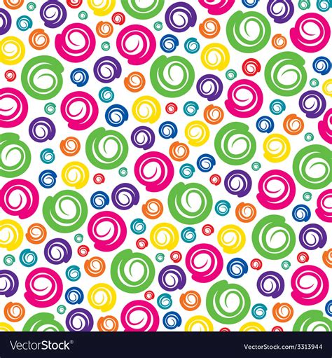 Colorful swirl pattern background Royalty Free Vector Image