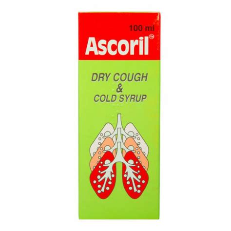 Ascoril Dry Cough And Cold Syrup