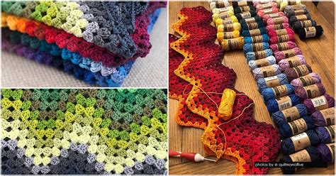 Granny Ripple Blanket Crochet Easy Patterns