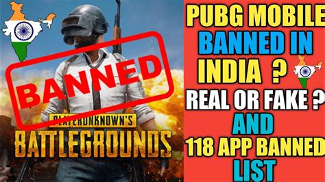 Pubg Banned In India Real Of Fake Pubg Mobile Banned In India But