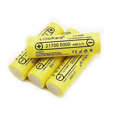 Купить LiitoKala Lii 50E 5000 mAh 21700 Li ion 50A цена 210 Prom