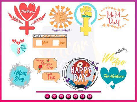 Mother Svg Png Bundle Happy Mother Day Quotes Svg Png Etsy Artofit